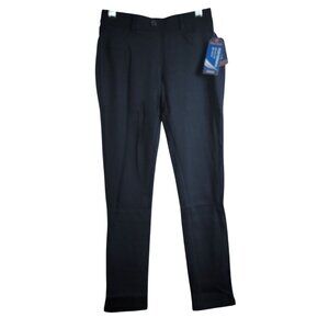 Nautica School Uniform Jeggings Blue SZ 14 Pants Flat Front Pull On Pockets NWT